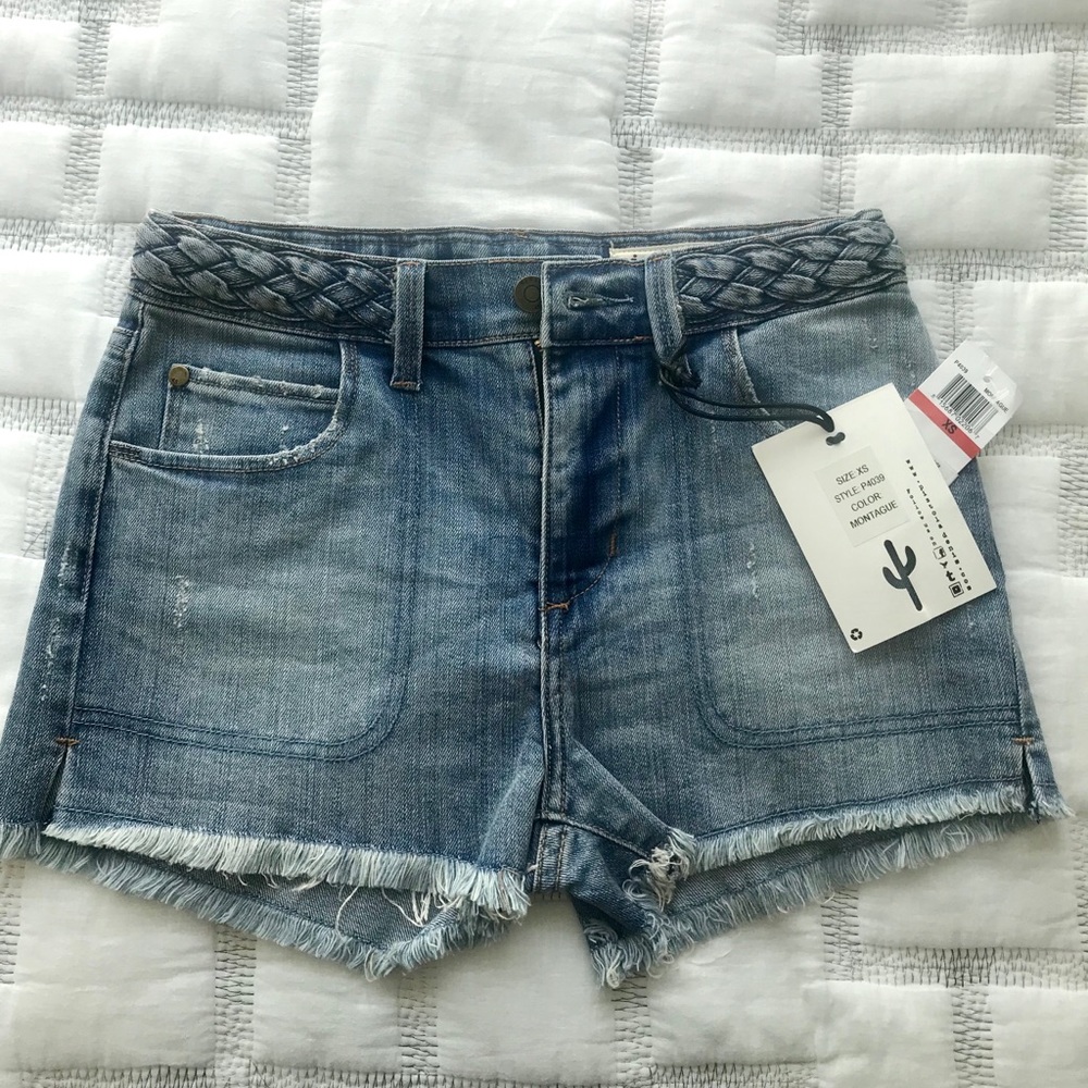 NWT, pistola denim shorts, Sz. XS,